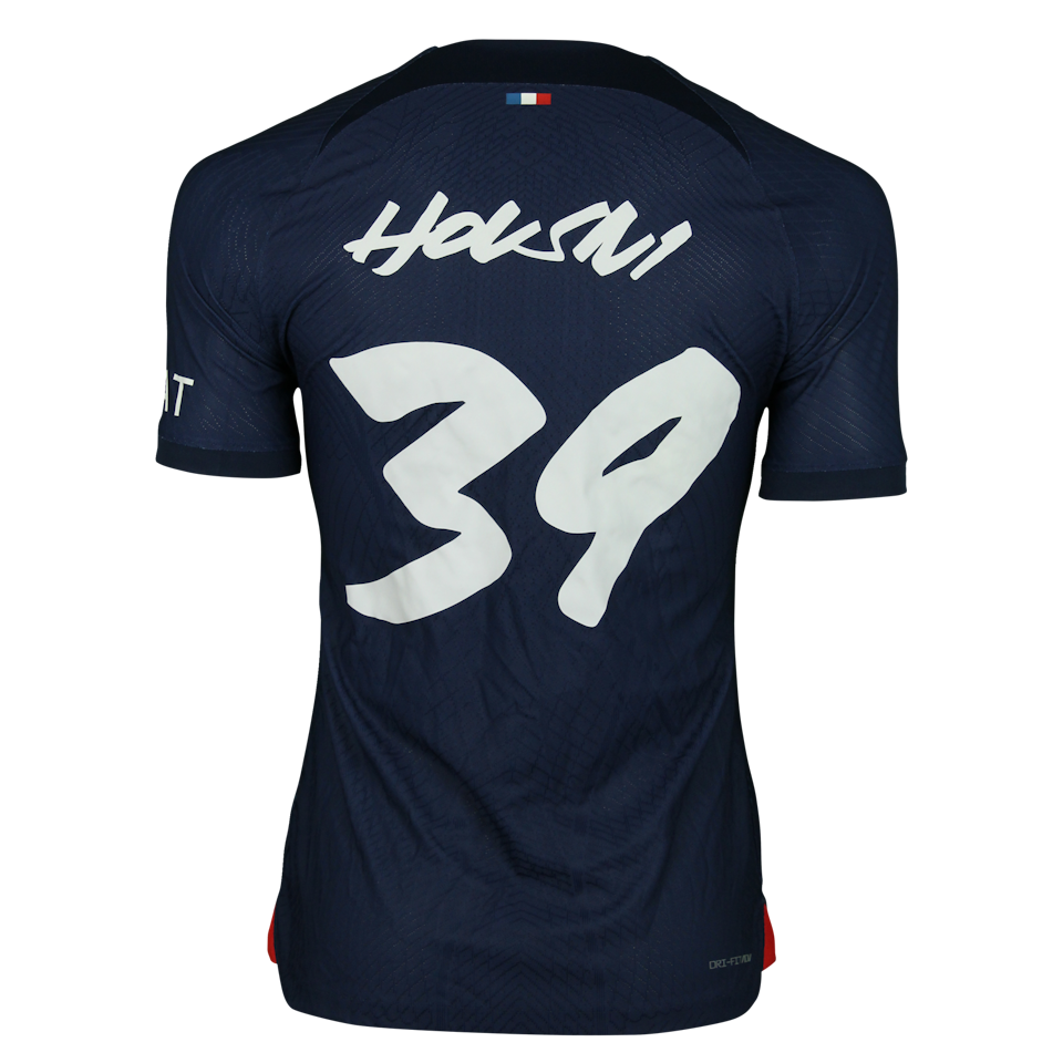 Ilyes Housni Paris Saint-Germain shirt