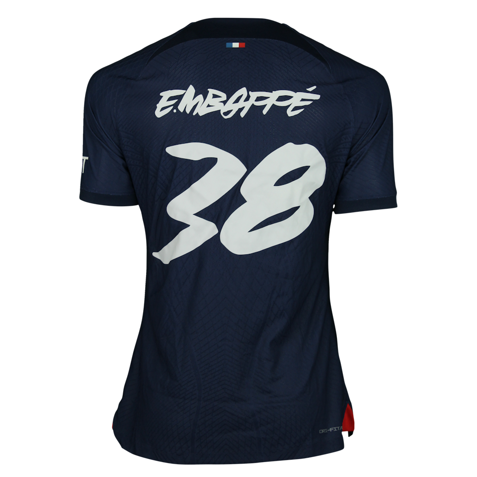 Ethan Mbappé  Paris Saint-Germain jersey