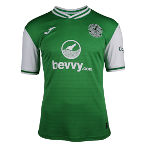 Daniel Mackay Hibernian shirt