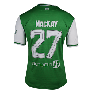 Daniel Mackay Hibernian shirt