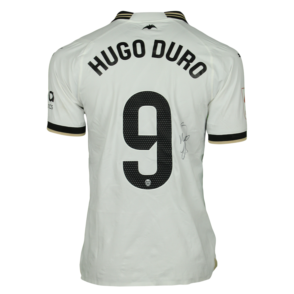 Hugo Duro Perales Valencia CF shirt