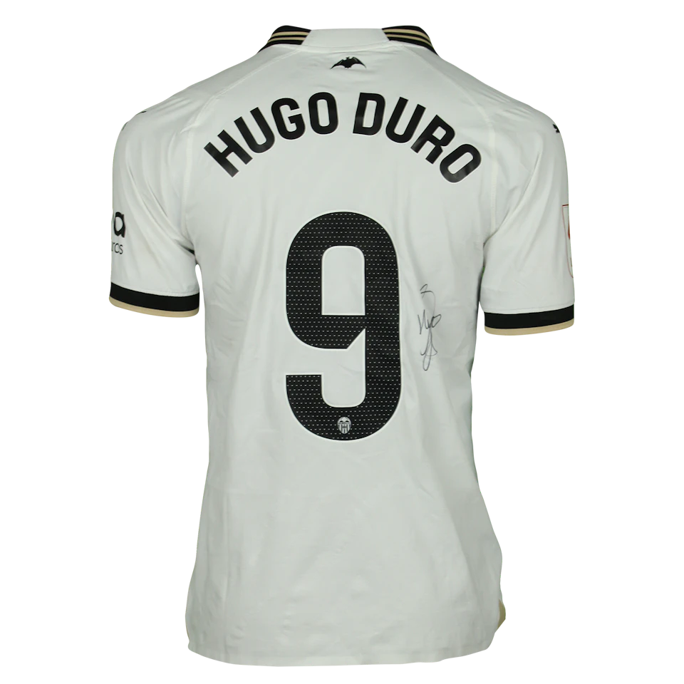 Hugo Duro Perales Valencia CF jersey