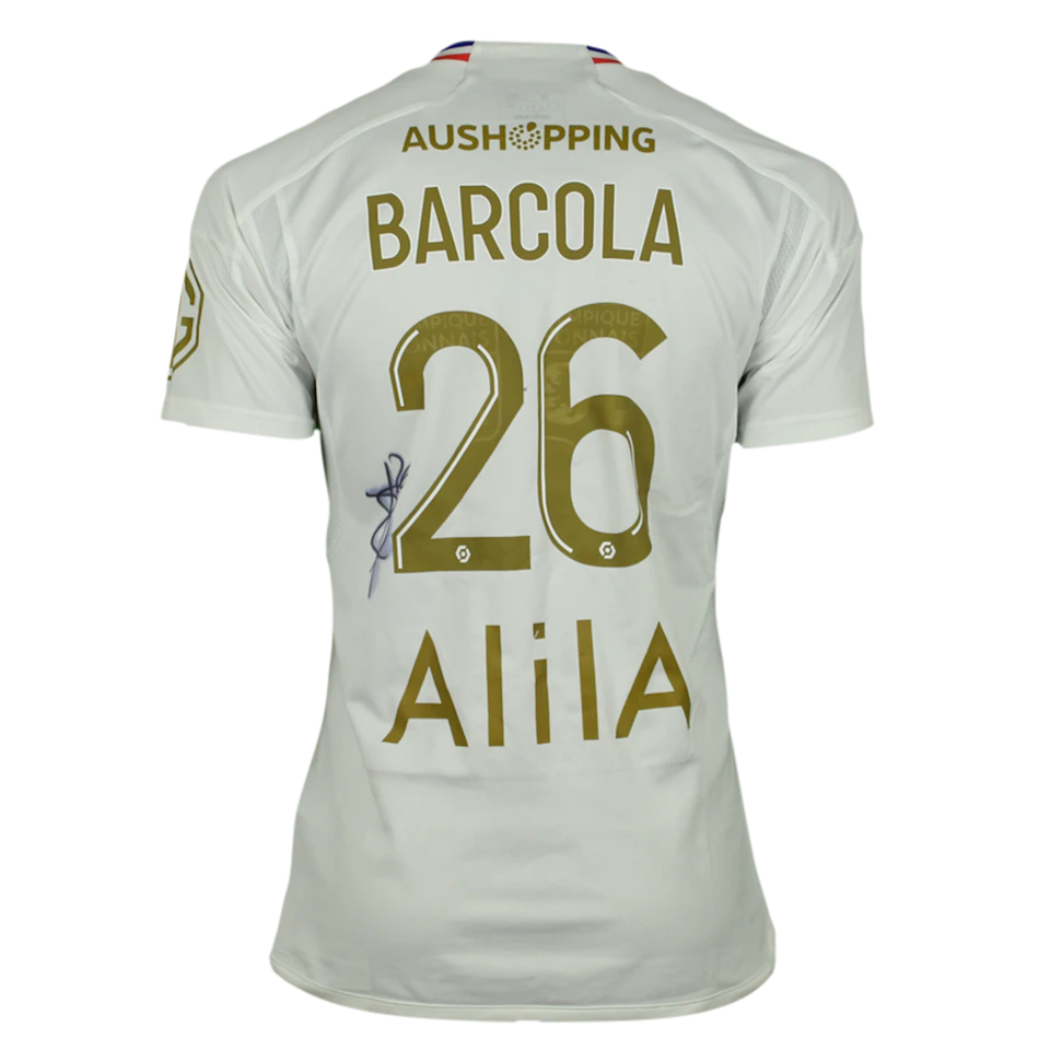 Bradley Barcola Olympique Lyonnais jersey