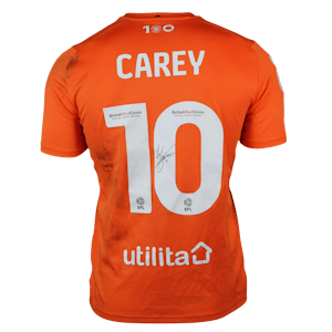 Sonny Carey Blackpool jersey