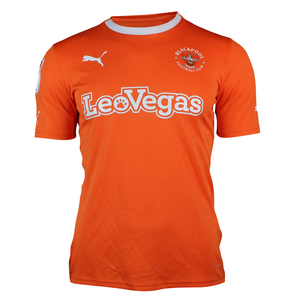 Sonny Carey Blackpool jersey