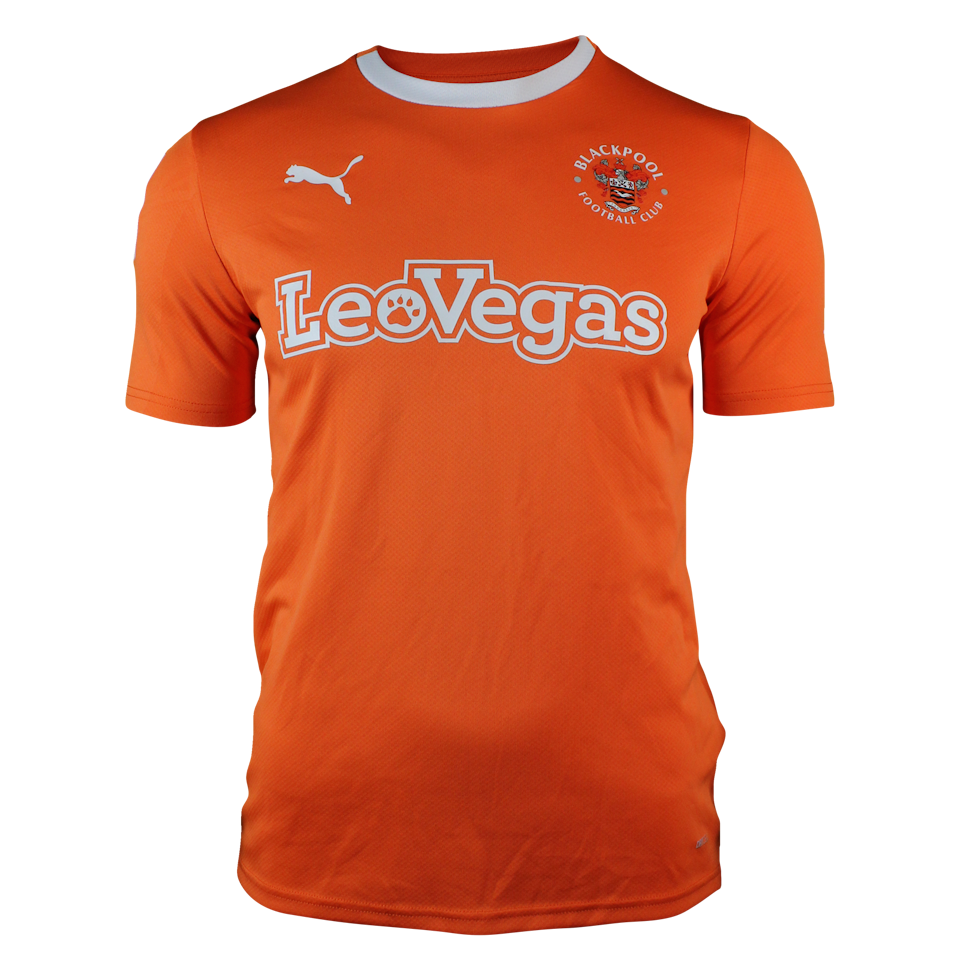 Callum Connolly Blackpool shirt