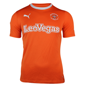 Tom Trybull Blackpool shirt