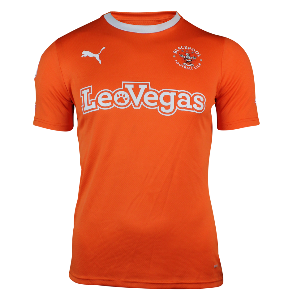 Tom Trybull Blackpool shirt