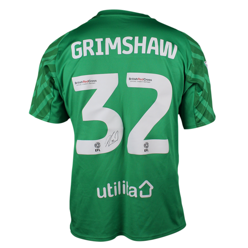 Daniel Grimshaw Blackpool shirt