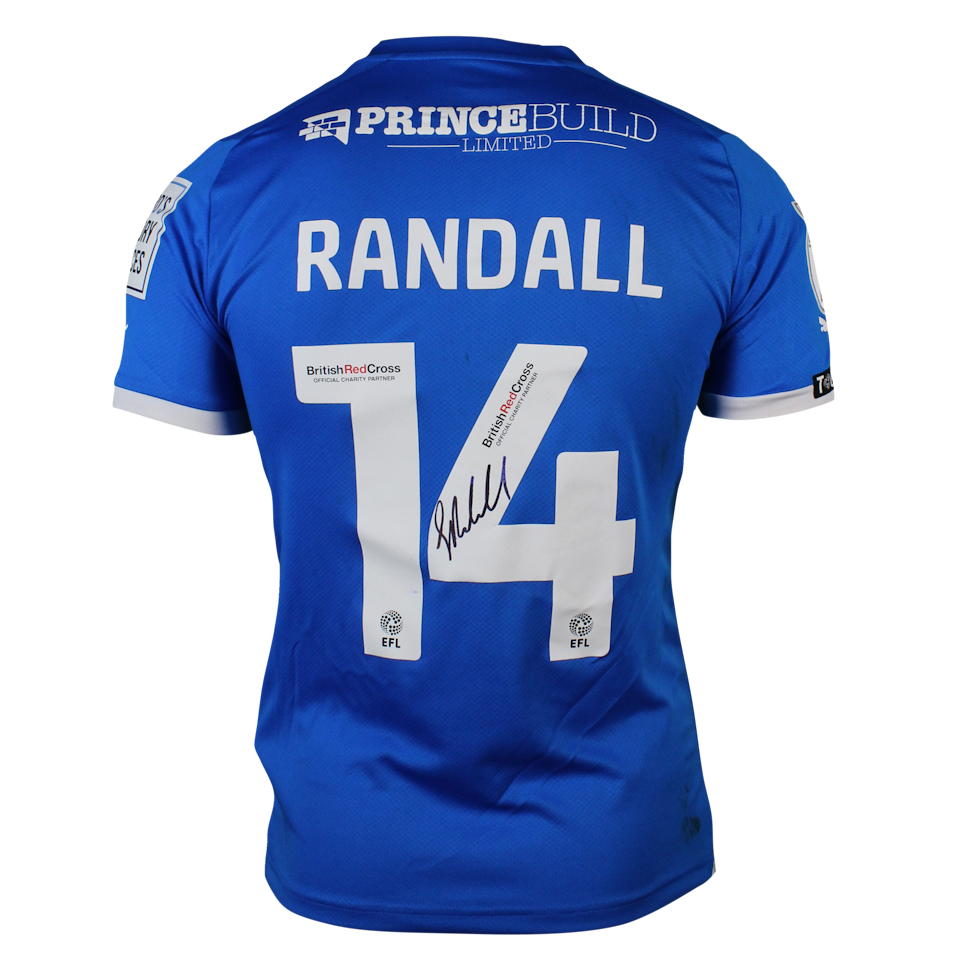 Joel Randall Peterborough United shirt