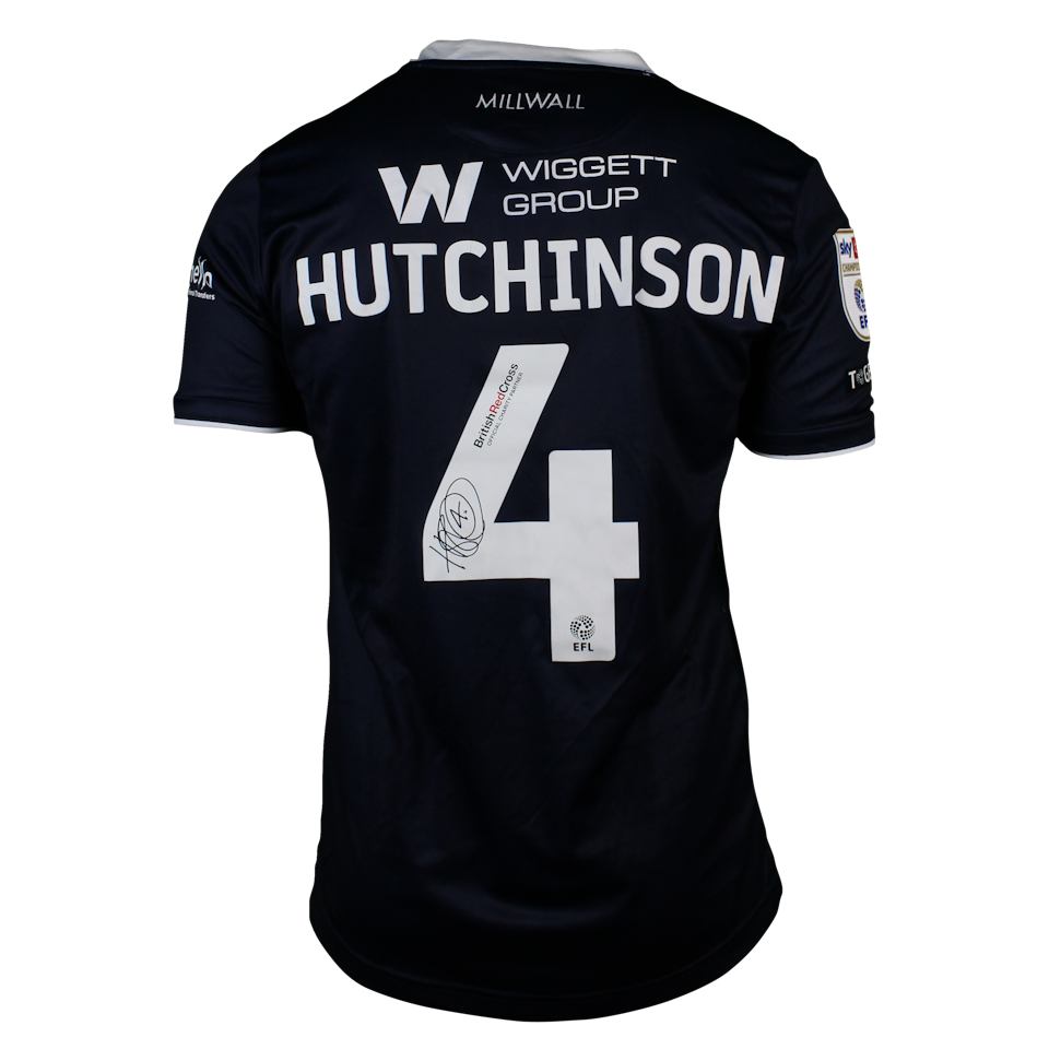 Shaun Hutchinson Millwall shirt