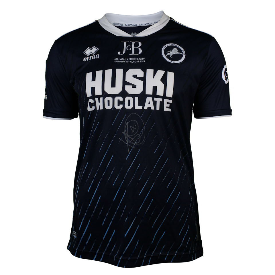Shaun Hutchinson Millwall shirt