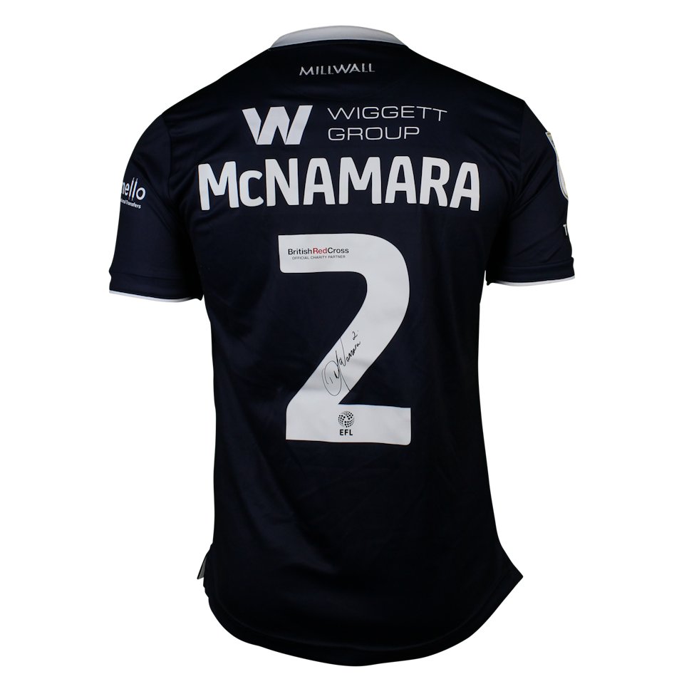 Dan McNamara Millwall shirt