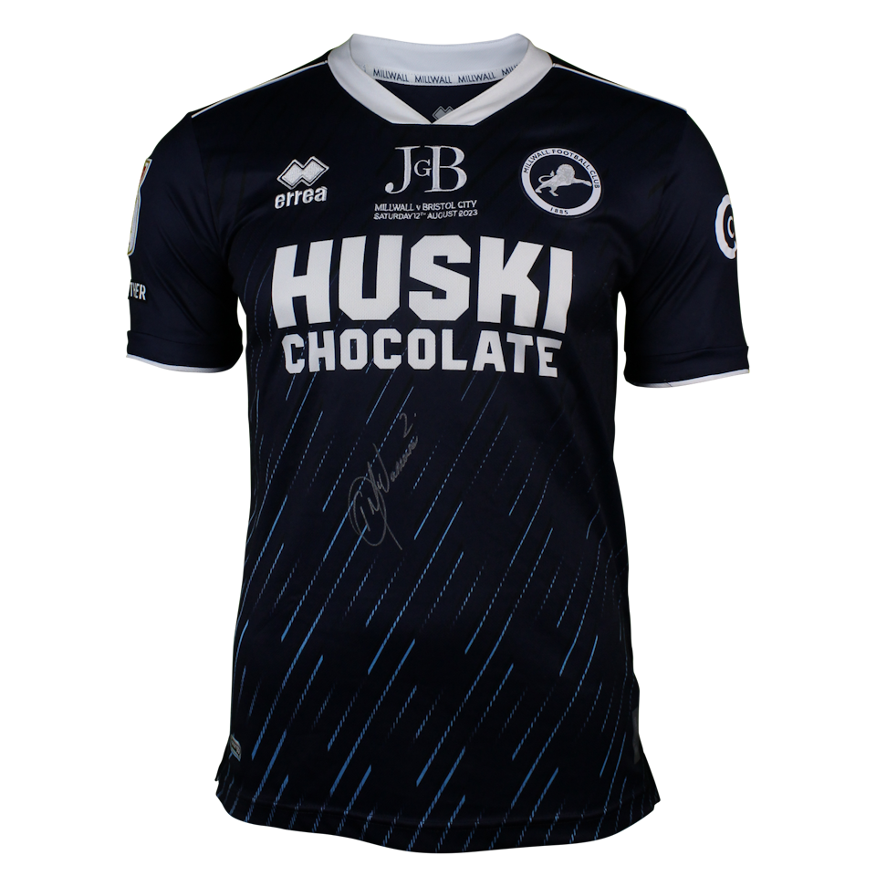 Dan McNamara Millwall shirt