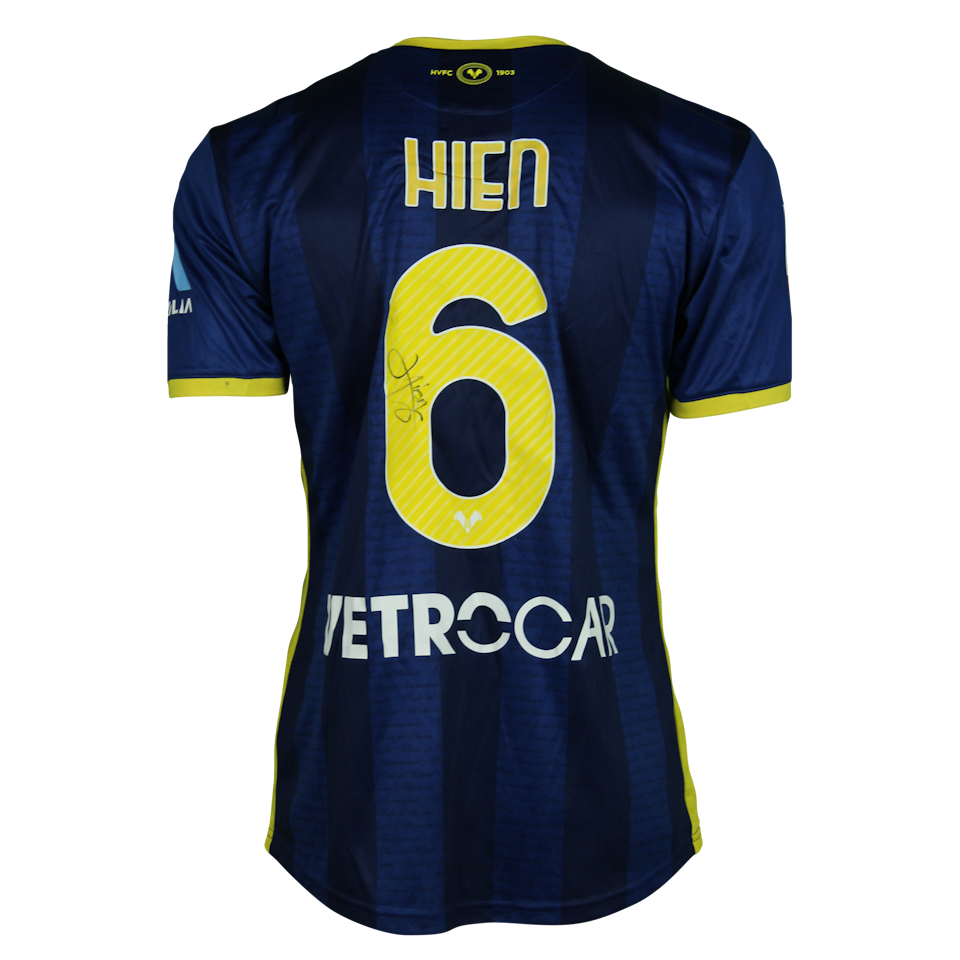 Hellas Verona FC 팀의 Isak Hien 셔츠