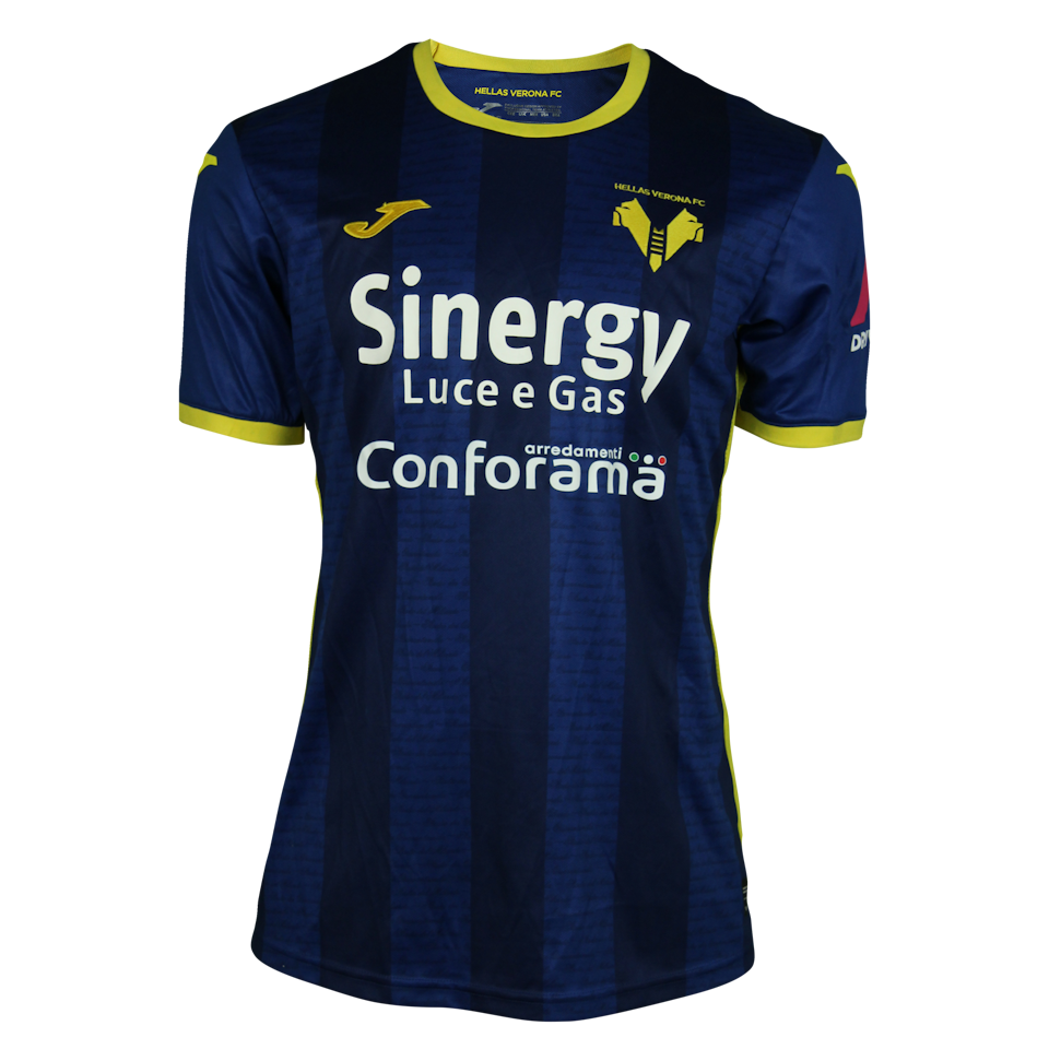 Hellas Verona FC 팀의 Isak Hien 셔츠