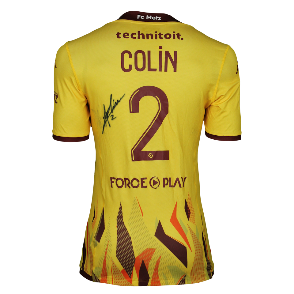 Maillot de Maxime Colin  (FC Metz)