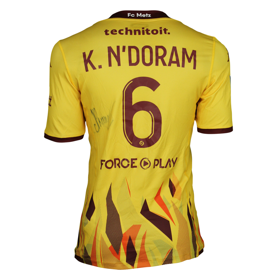 Maillot de Kevin N'Doram  (FC Metz)