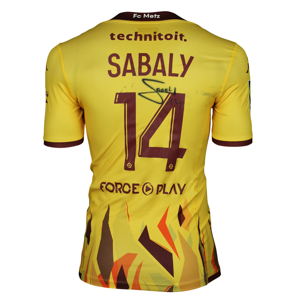 Cheikh Tidiane Sabaly FC Metz jersey