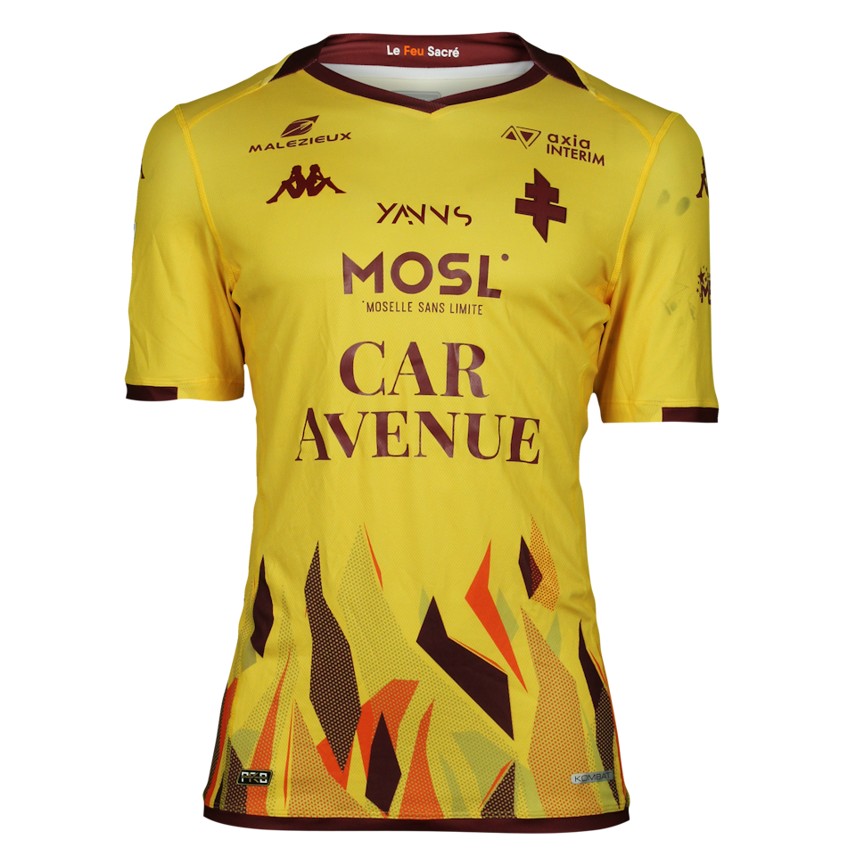 Simon Elisor FC Metz jersey