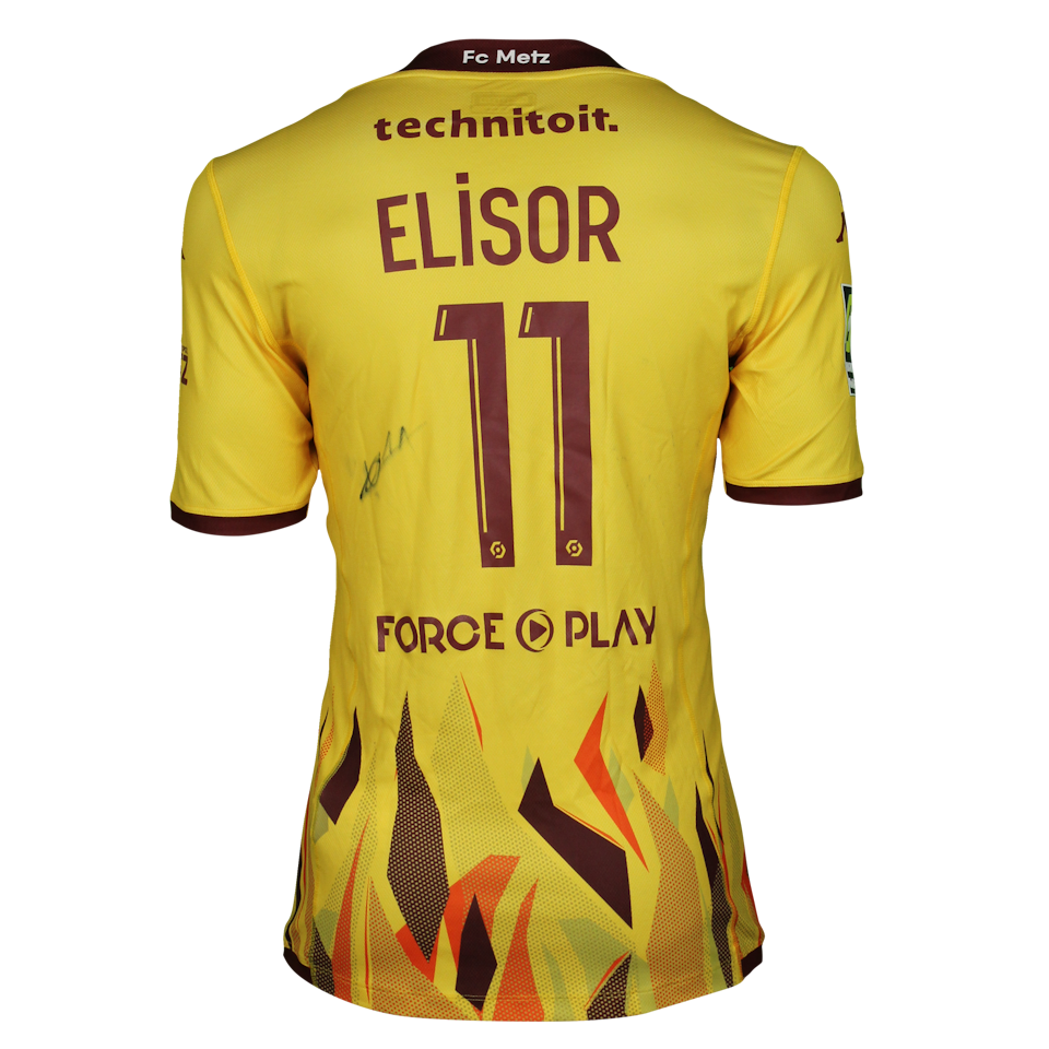 Simon Elisor FC Metz jersey