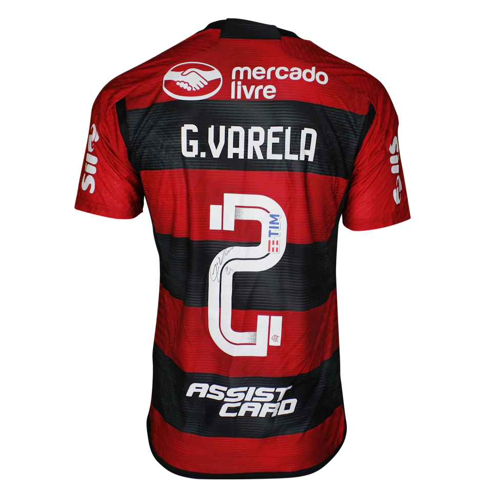 Guillermo Varela Flamengo camisa.