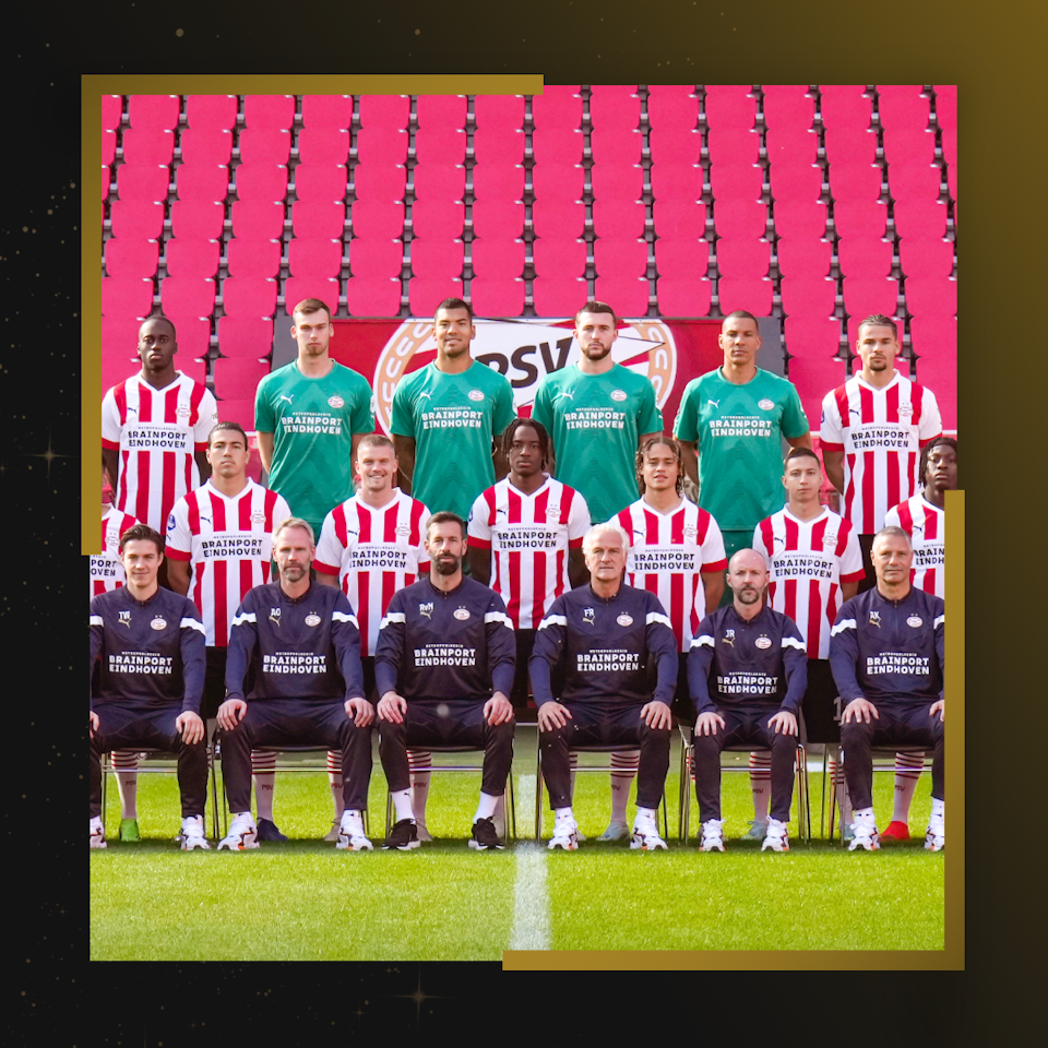 Place in official PSV Team Photo