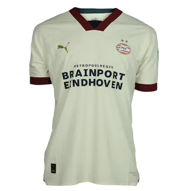 Signed 'goodbye' shirt Xavi Simons