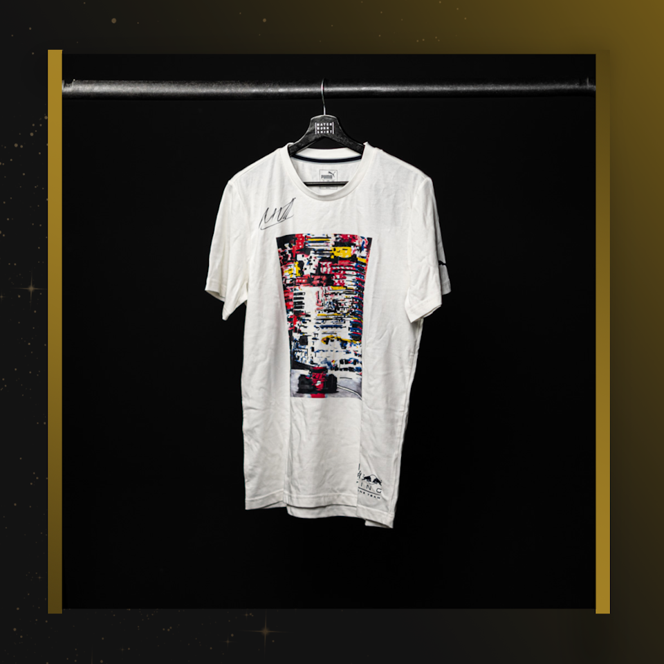 Max Verstappen Signed Shirt