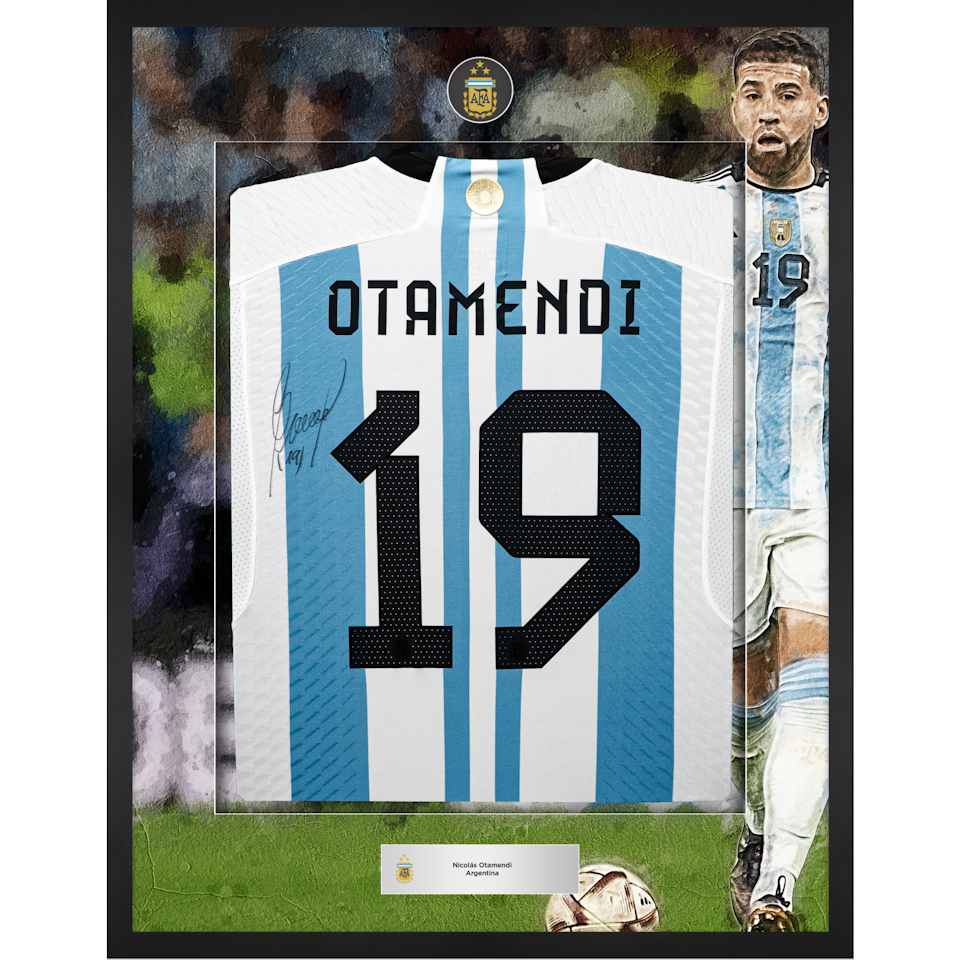Framed Otamendi Shirt