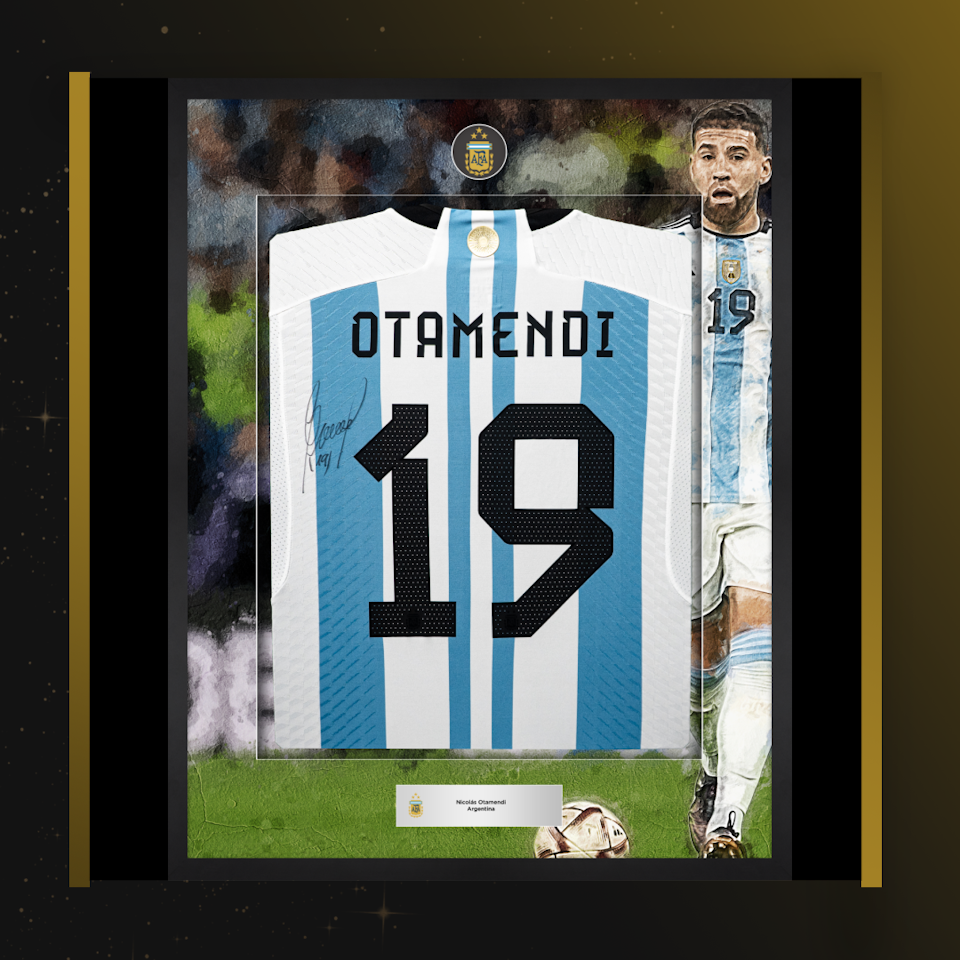 Framed Otamendi Shirt