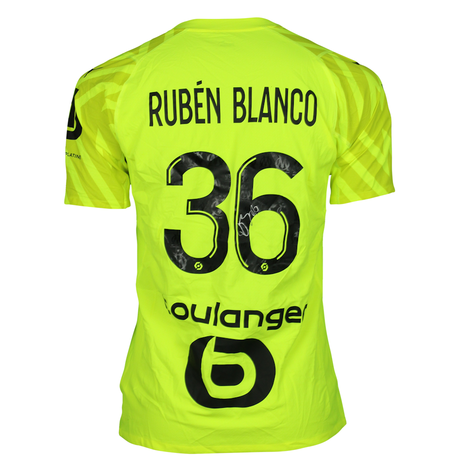 Rubén Blanco Olympique de Marseille shirt