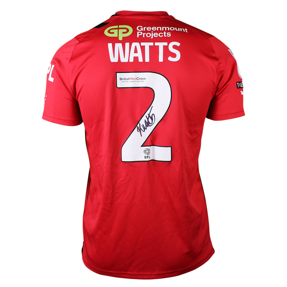 Kelland Watts Wigan Athletic shirt