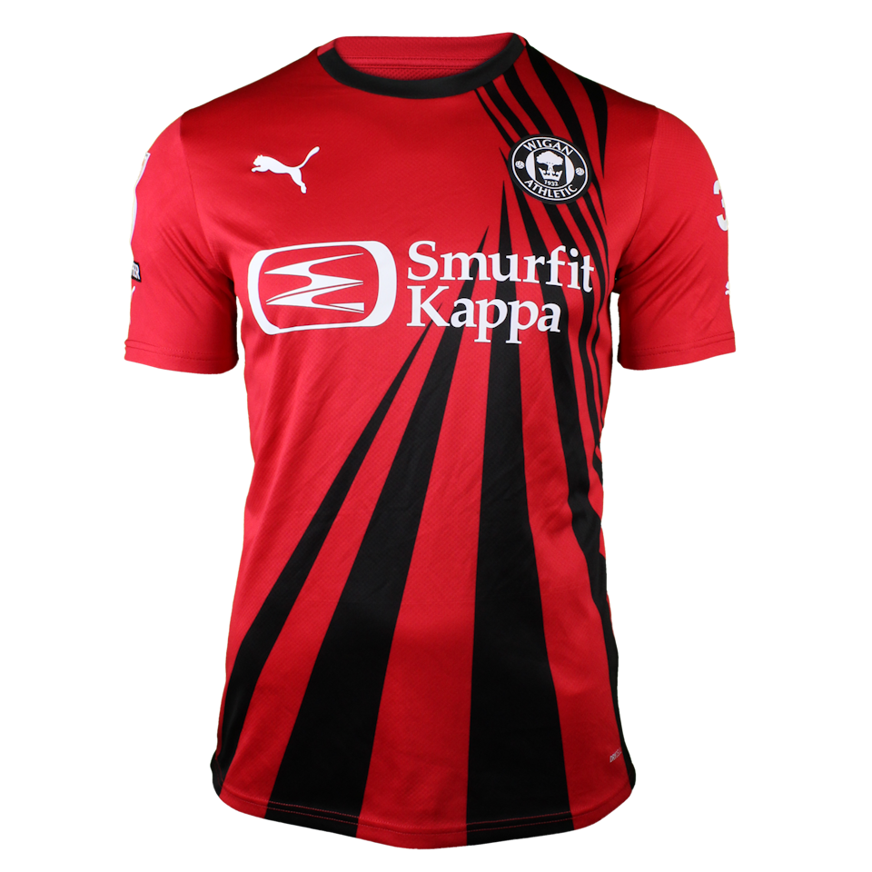 Matthew Smith Wigan Athletic shirt