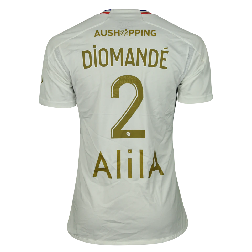 来自Olympique Lyonnais的Sinaly Diomande球衣