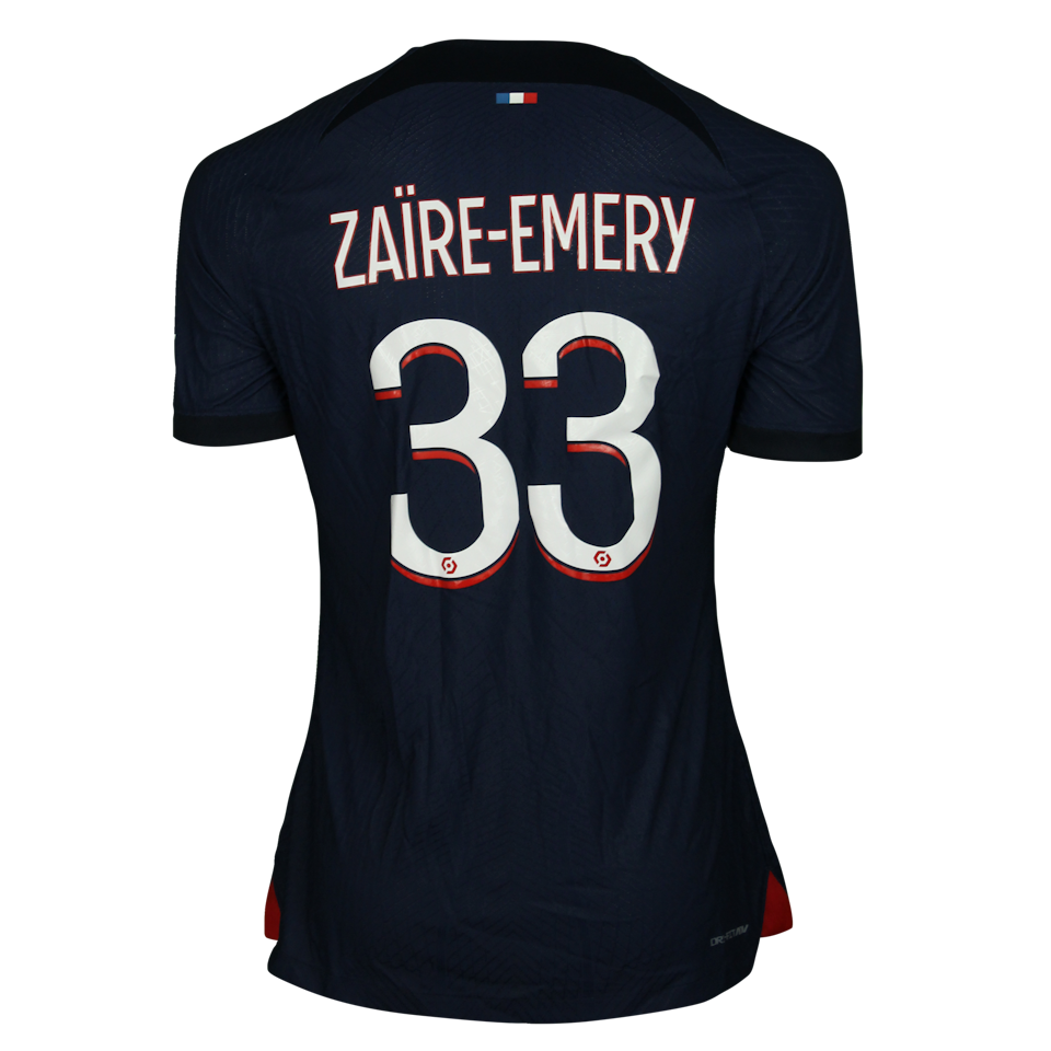 Warren Zaire Emery Paris Saint-Germain shirt