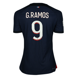 Paris Saint-Germain 팀의 Goncalo Ramos 셔츠