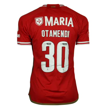 SL Benfica 팀의 Nicolás Otamendi 셔츠
