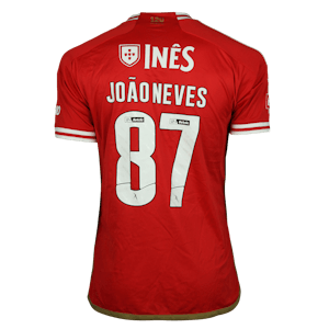 João Neves SL Benfica shirt