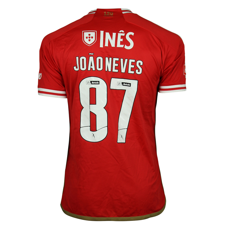 João Neves SL Benfica shirt