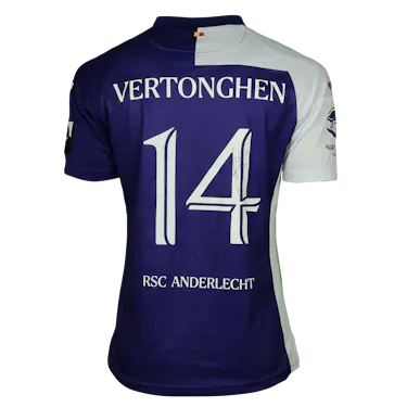 来自RSC Anderlecht的Jan Vertonghen球衣