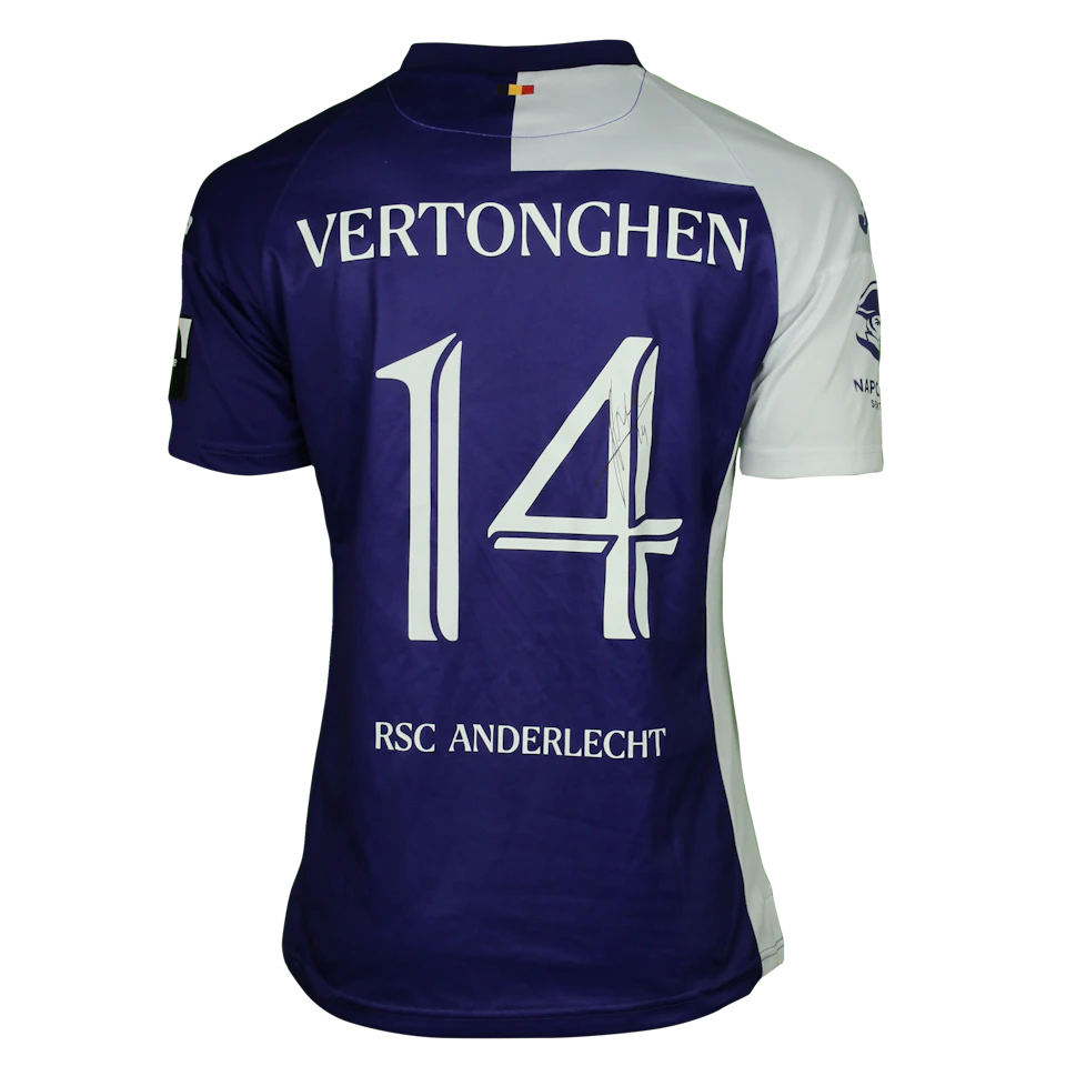 来自RSC Anderlecht的Jan Vertonghen球衣