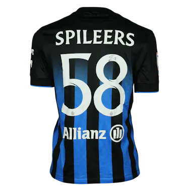 来自Club Brugge的Jorne Spileers球衣
