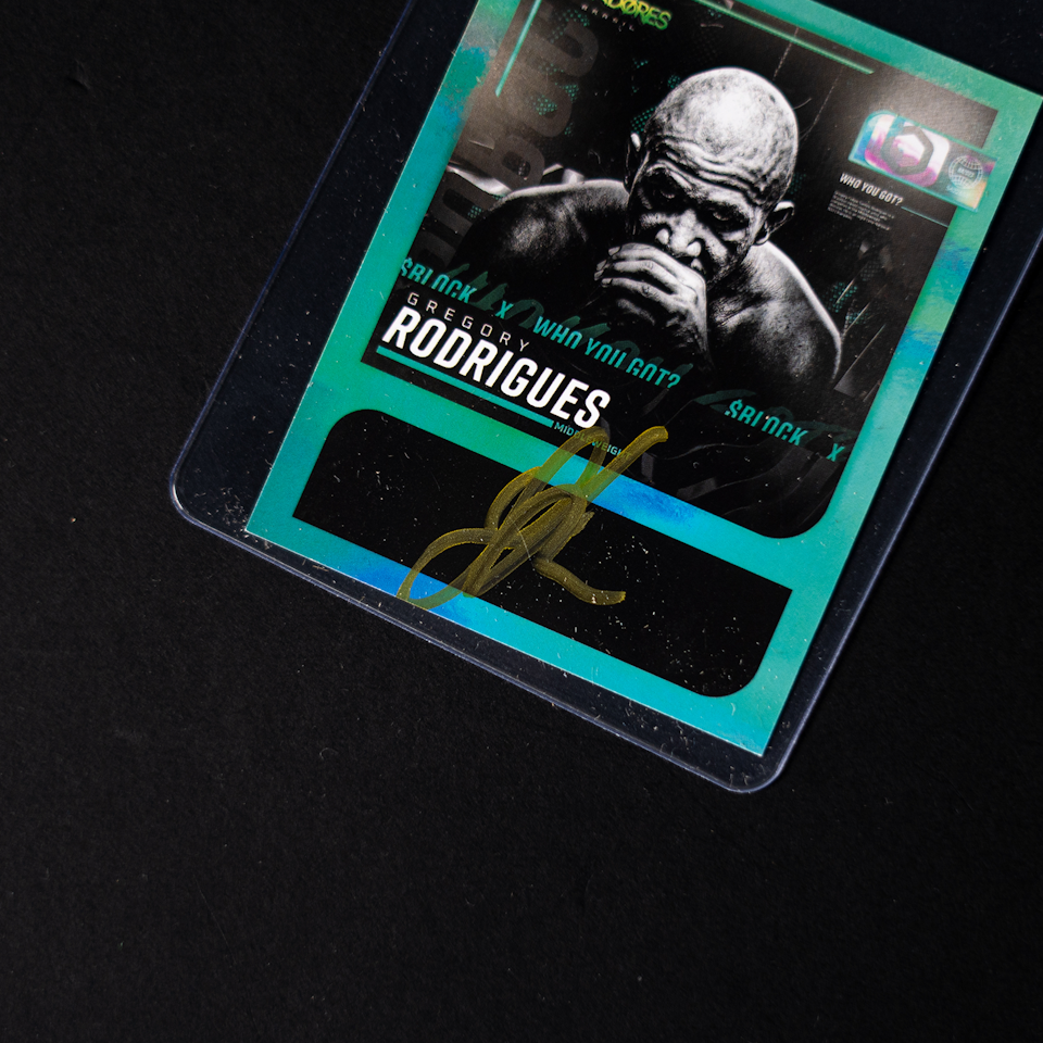 Gregory Rodriguez - Signed Trading Card