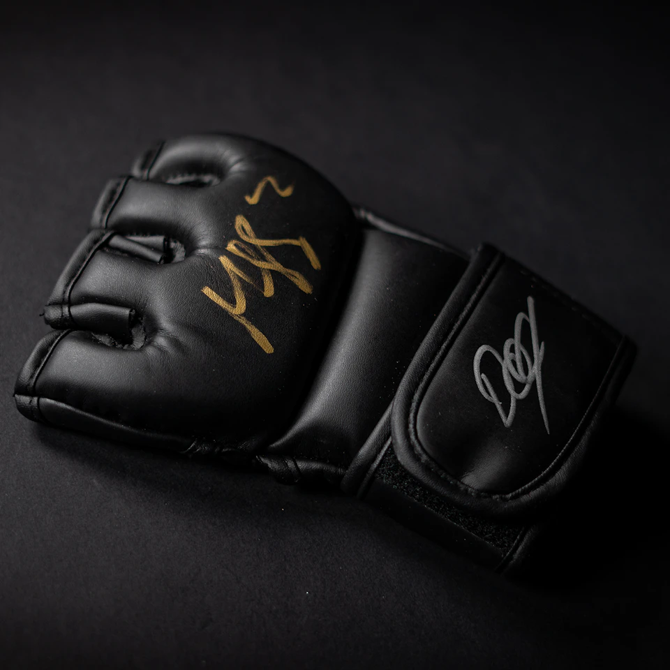 Khamzat Chimaev - Signed MMA Glove