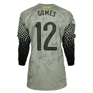 Heurelho Gomes - Brazil World Cup 2010 Squad Signed Shirt