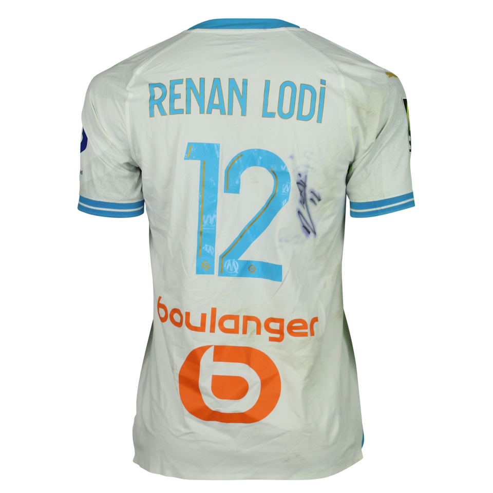 Renan Lodi Olympique de Marseille camisa.
