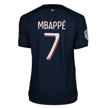 Kylian Mbappé Paris Saint-Germain jersey
