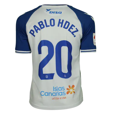 来自CD Tenerife的Pablo Hernández球衣
