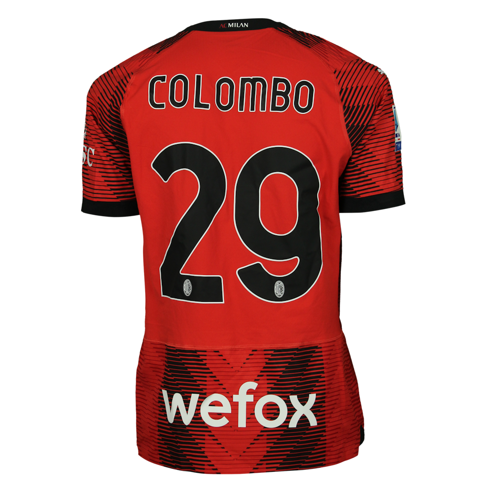 Lorenzo Colombo AC Milan shirt